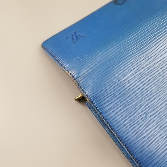 LOUIS VUITTON Vintage Epi Leather Portefeuille Sarah Wallet/Spain - Picture 14 of 16